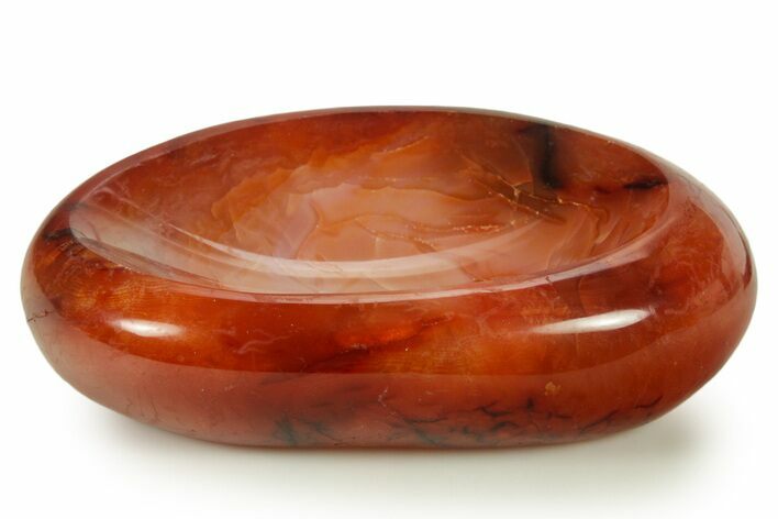 Beautiful Carnelian Agate Dish - Madagascar #383994